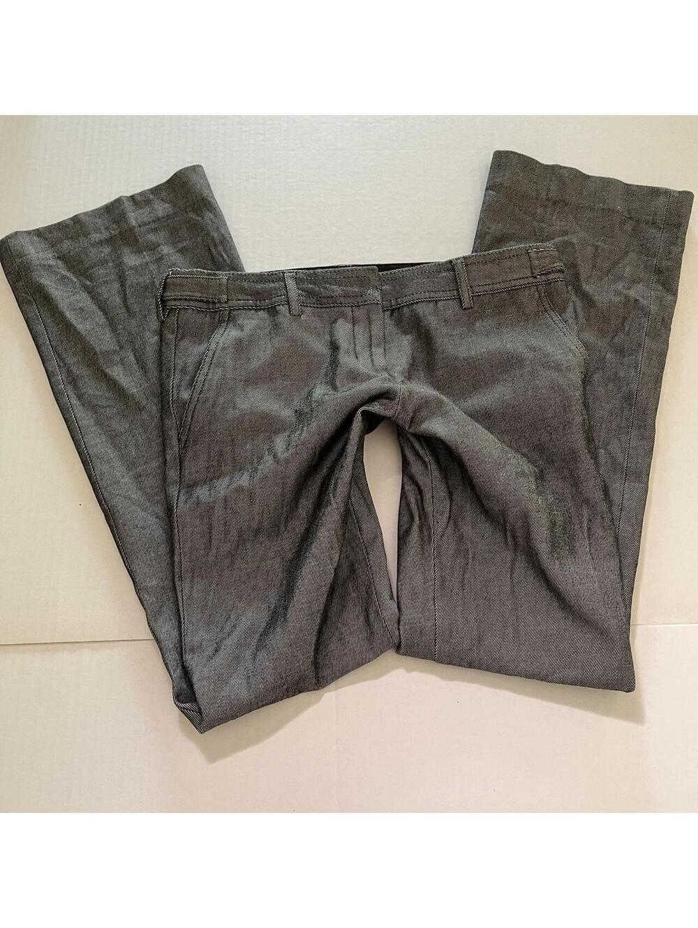 lowrise flared trousers